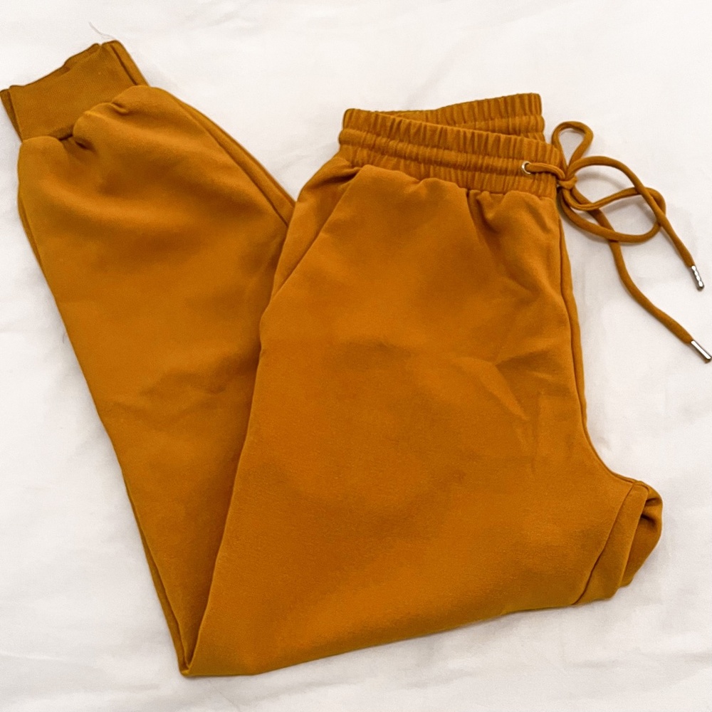 Gold Joggers